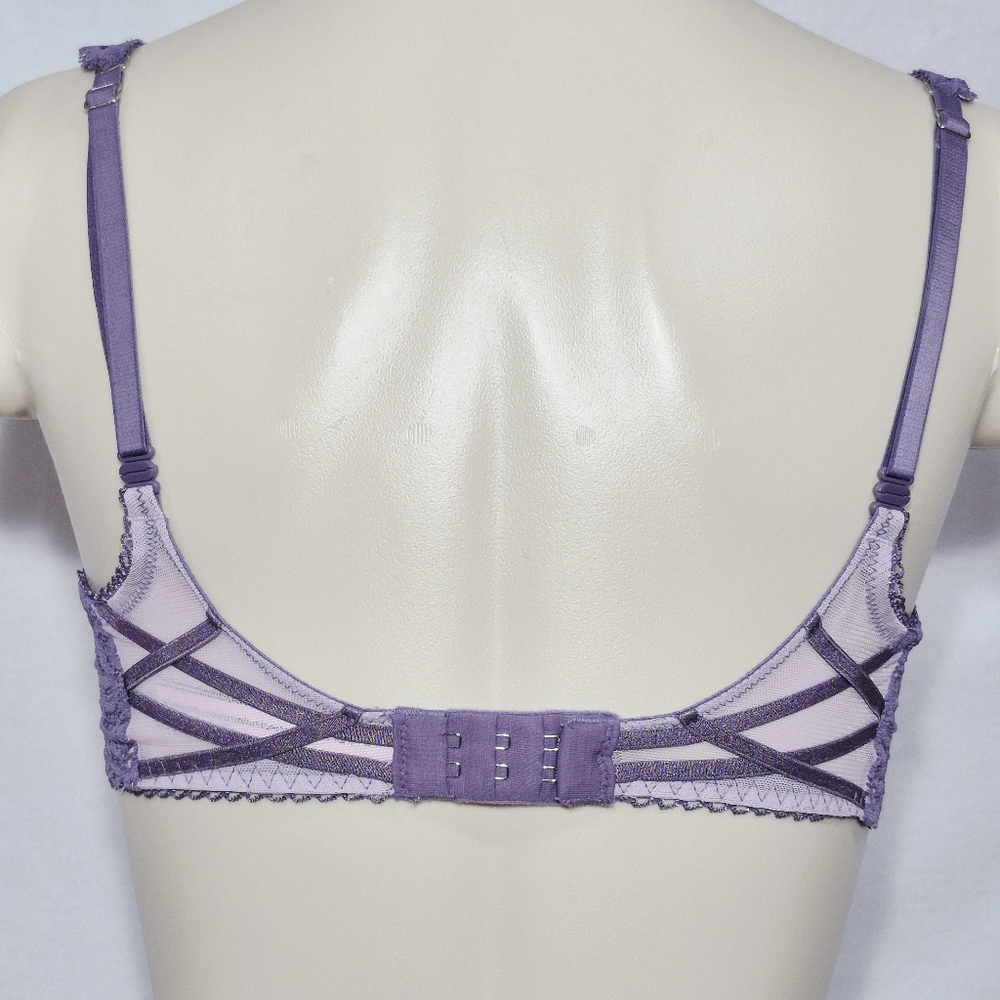 32D Victoria's Secret Dream Angels Push Up Without Padding Uw Bra Lavender - Picture 4 of 9